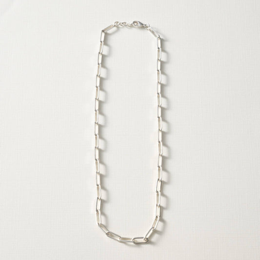 Sanvi Silver Tone Link Necklace - MST GoodsTen Thousand Villages