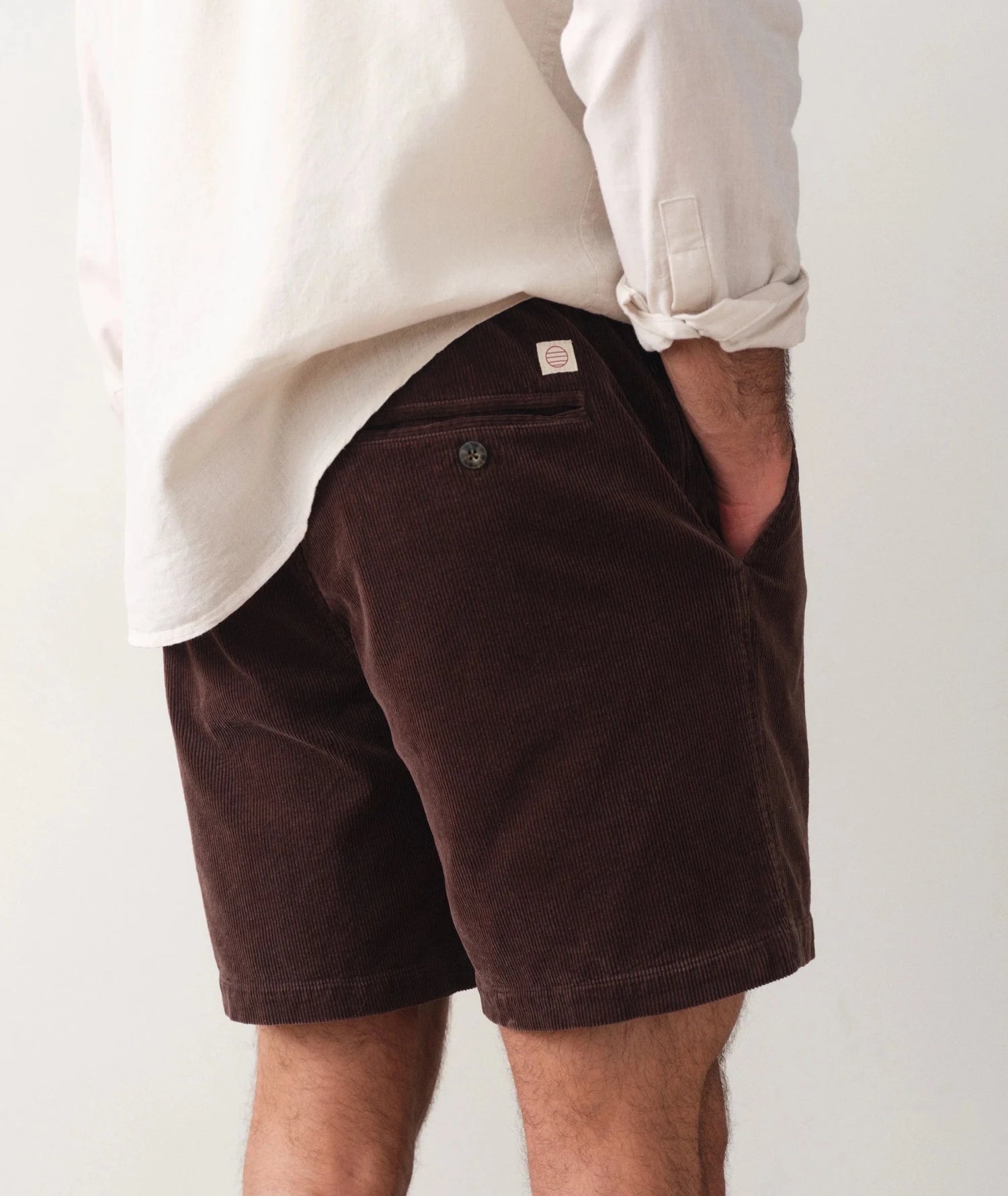 Saturday Corduroy Short 6" - Dark Brown - MST GoodsMarine Layer