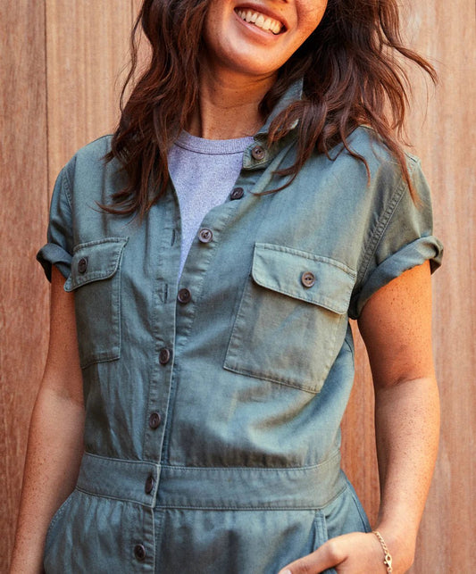 S.E.A. Suit Short Sleeve Jumpsuit - MST GoodsOuterknown
