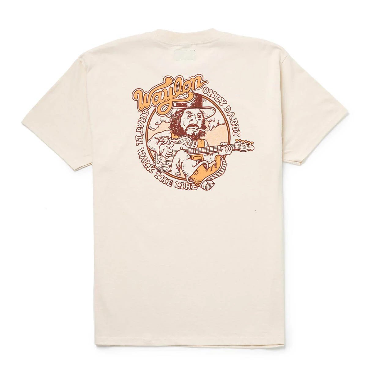 Seager x Waylon Jennings Only Daddy That'll Walk the Line Tee - MST GoodsT ShirtSeager