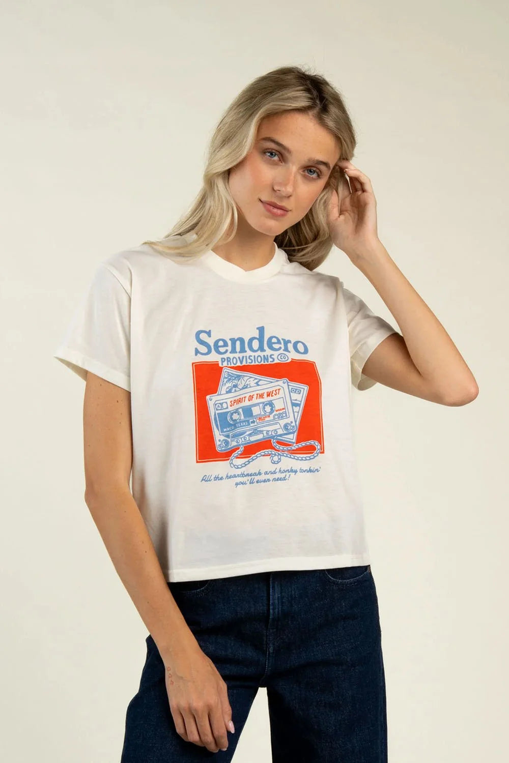 Cassette Tape Boxy Tee