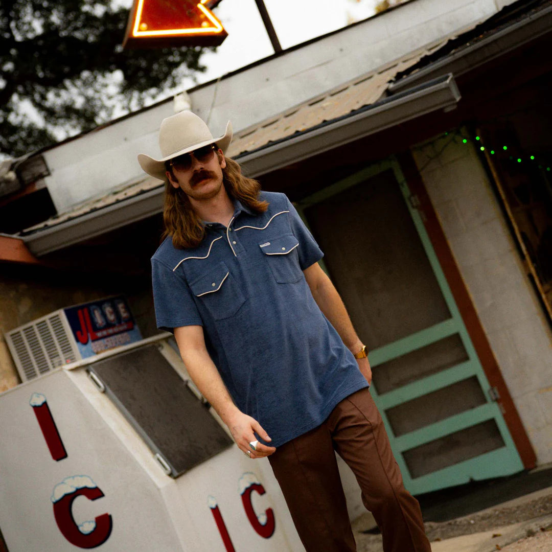 Cantina Short Sleeve Terry Polo