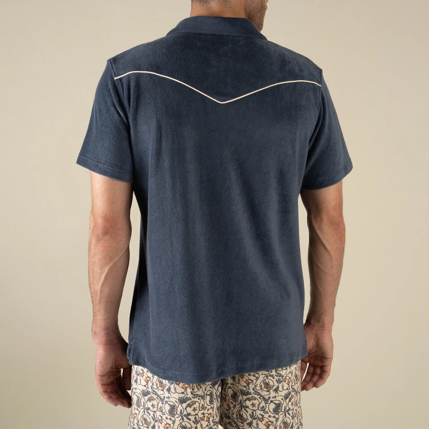 Cantina Short Sleeve Terry Polo