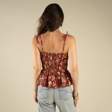 Clementine Tie Top