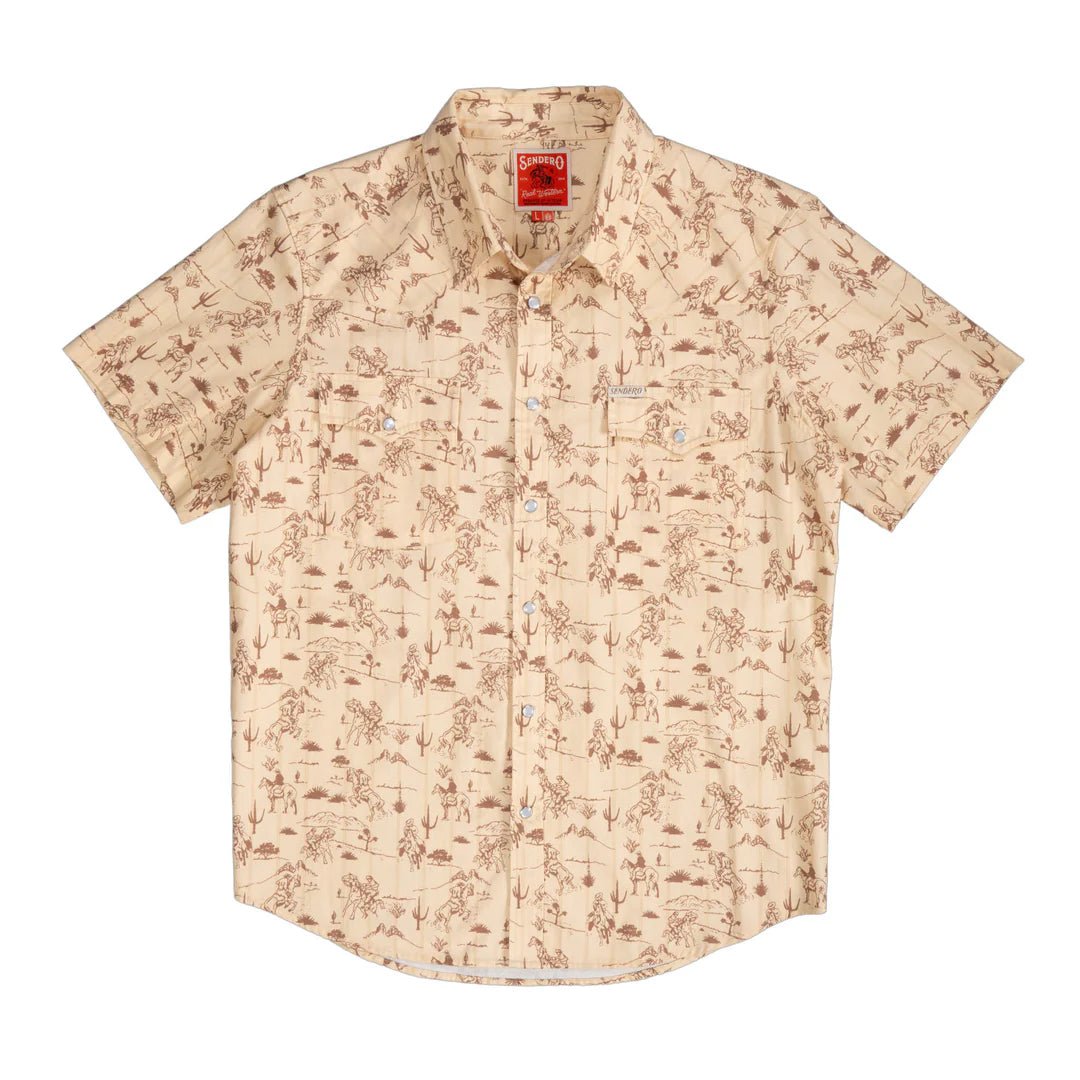 Serape Pearl Snap Short Sleeve - MST GoodsT-shirtSendero Provisions Company