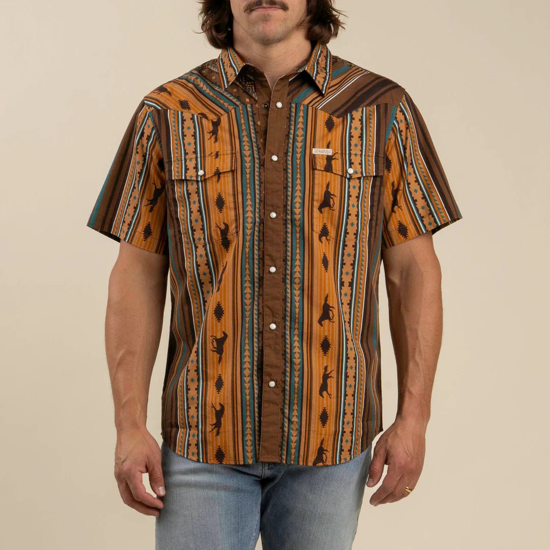 Serape Pearl Snap Short Sleeve - MST GoodsT-shirtSendero Provisions Company