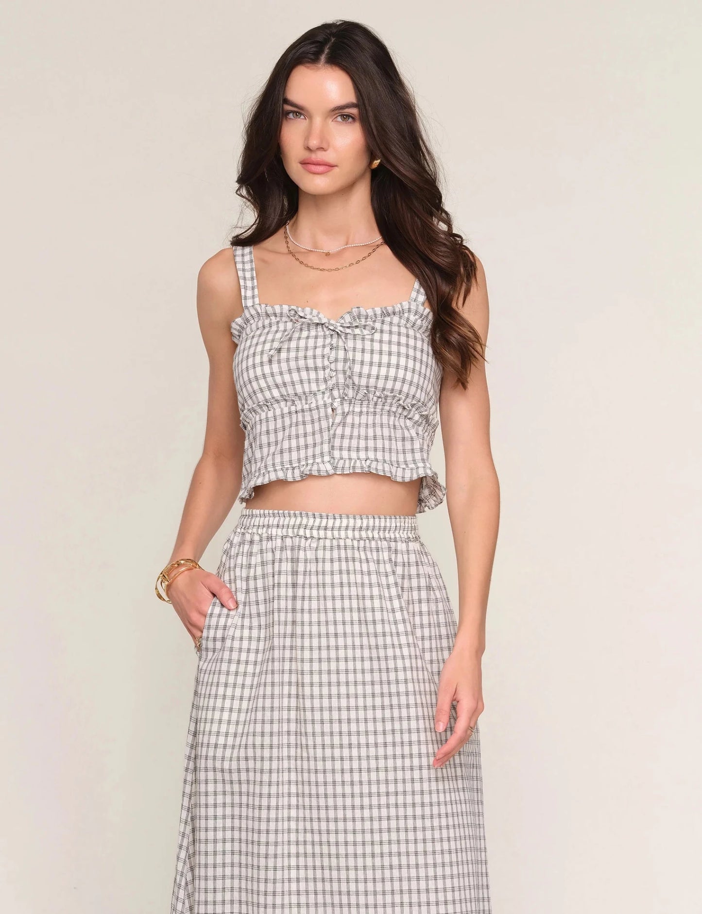 Shawn Gingham Top - MST GoodsSweaterHeartloom