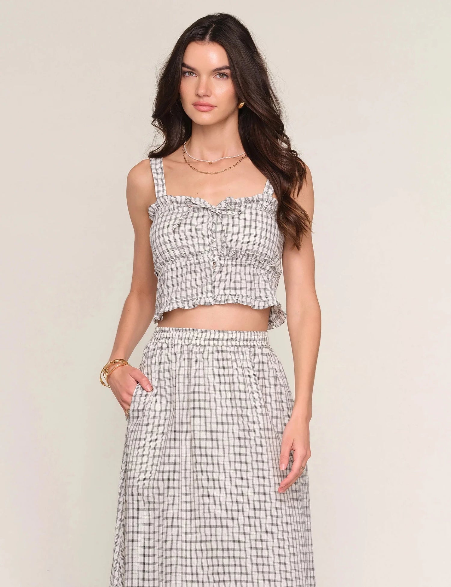 Shawn Gingham Top - MST GoodsSweaterHeartloom