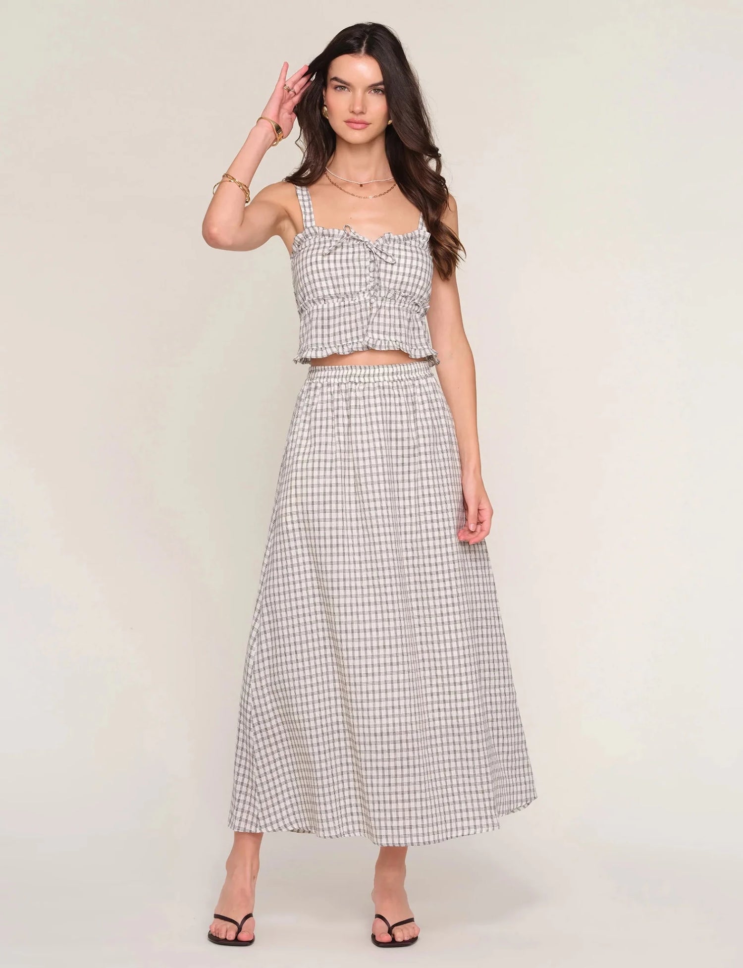 Shawn Gingham Top - MST GoodsSweaterHeartloom