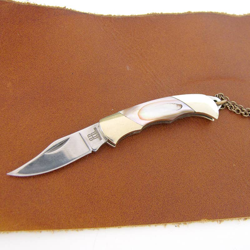 Shell Handled Knife Necklace - MST GoodsNecklacesOrnamental Things