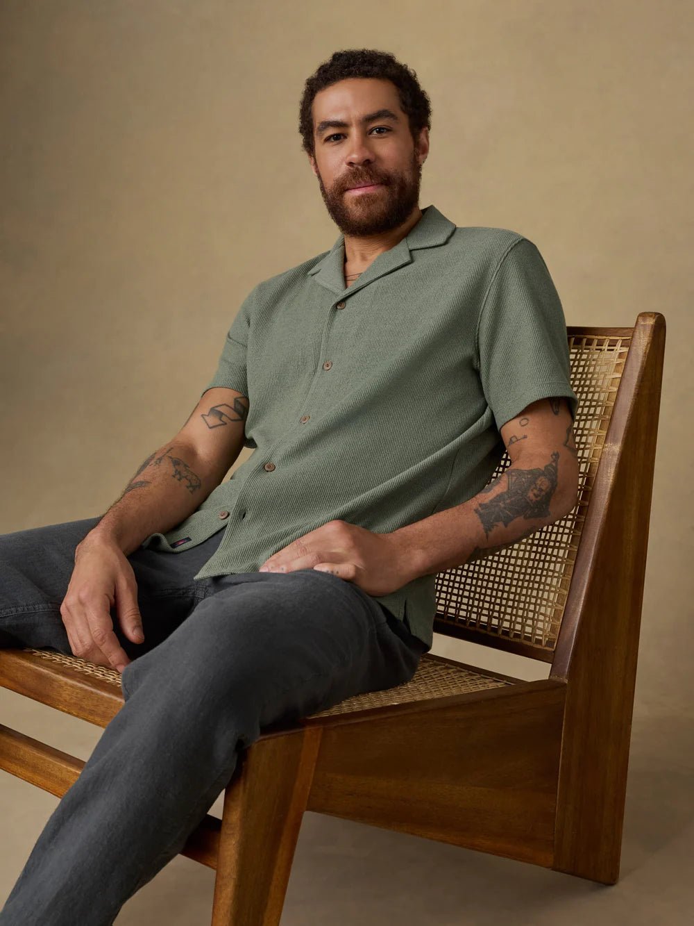Short Sleeve Oasis Camp Shirt - MST GoodsFaherty