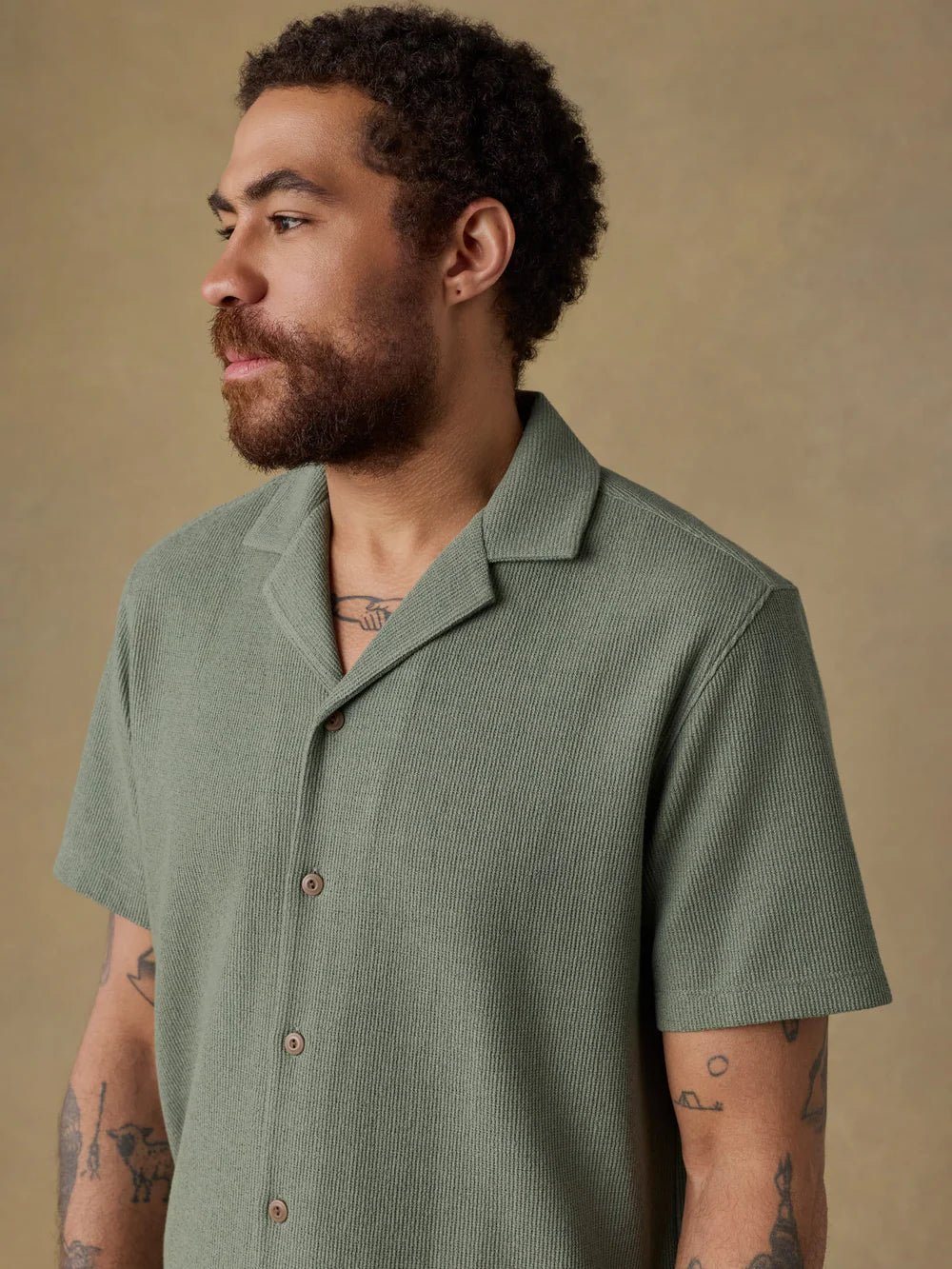 Short Sleeve Oasis Camp Shirt - MST GoodsFaherty