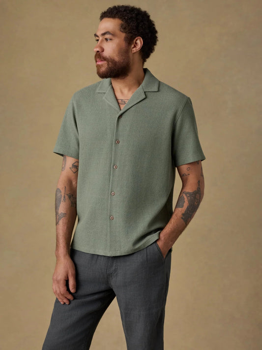 Short Sleeve Oasis Camp Shirt - MST GoodsFaherty