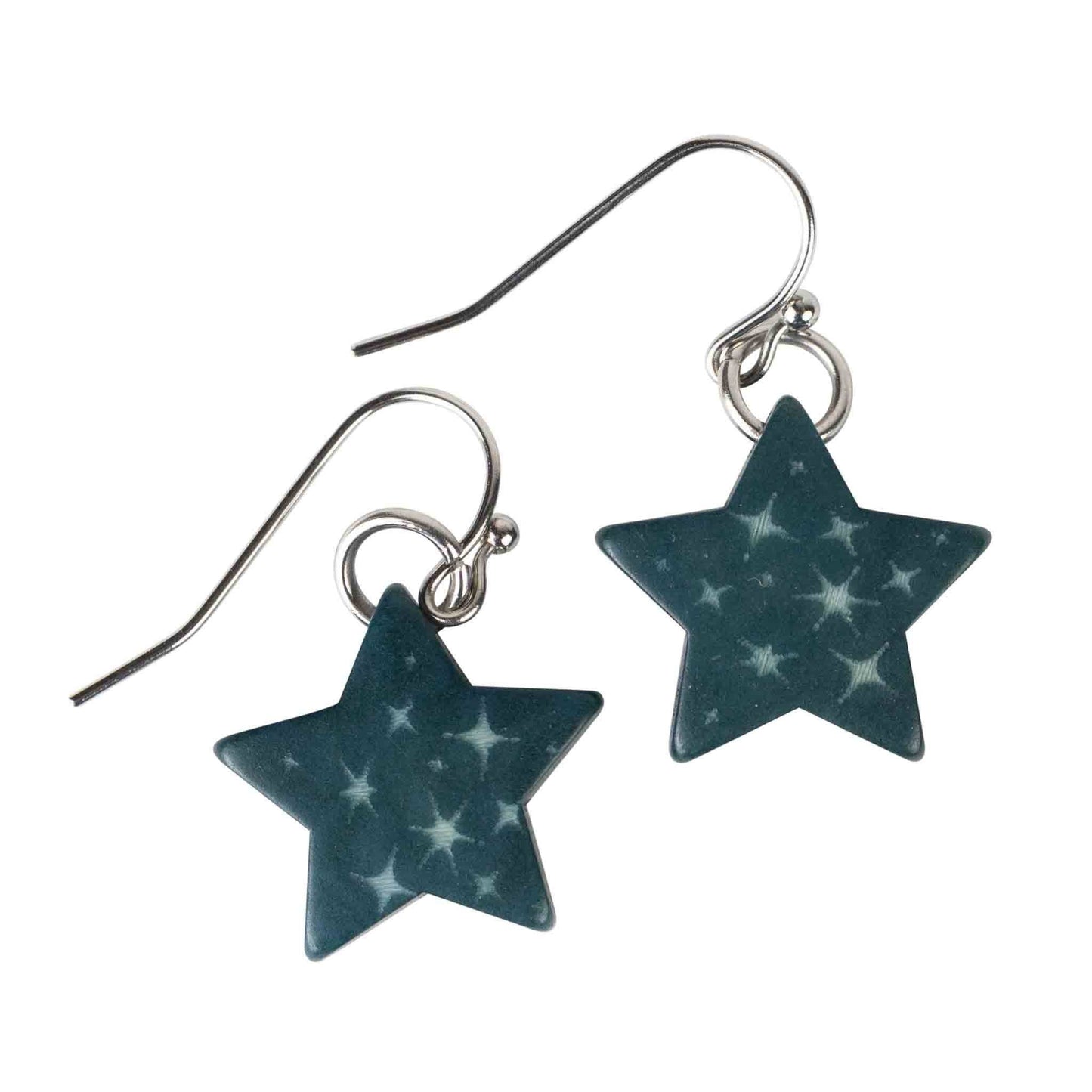 Sitaron Tagua Star Drop Earrings - MST GoodsTen Thousand Villages