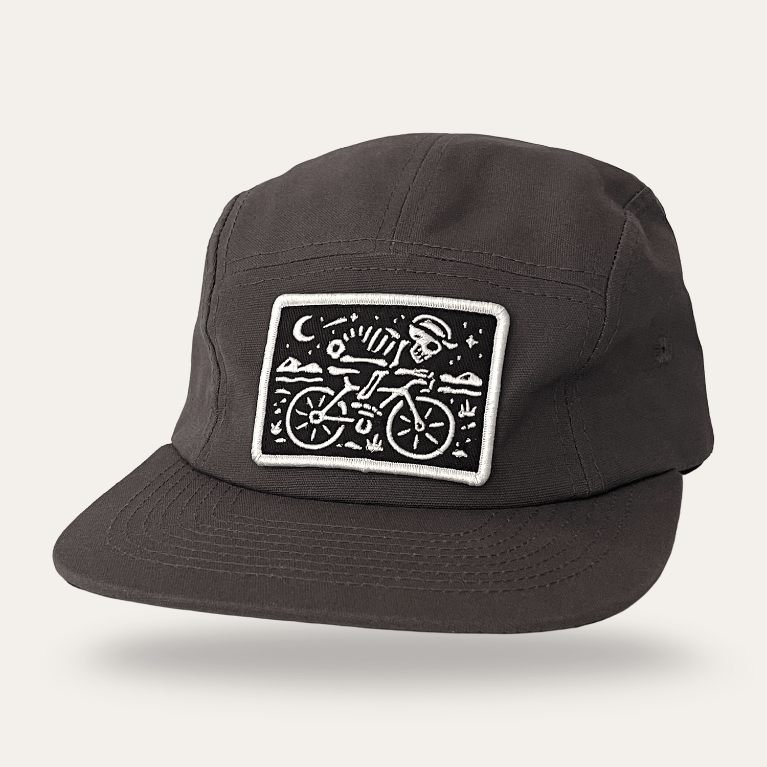 Skeleton Rider Hat - Dark Gray - MST GoodsSunday Lounge