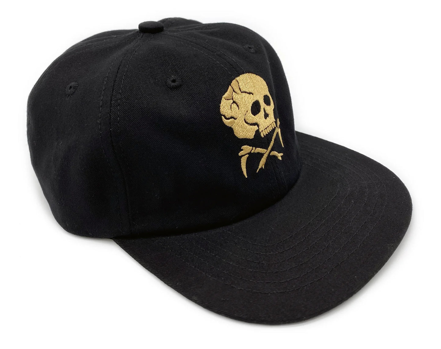 Skull and Crossbones Embroidered Hat