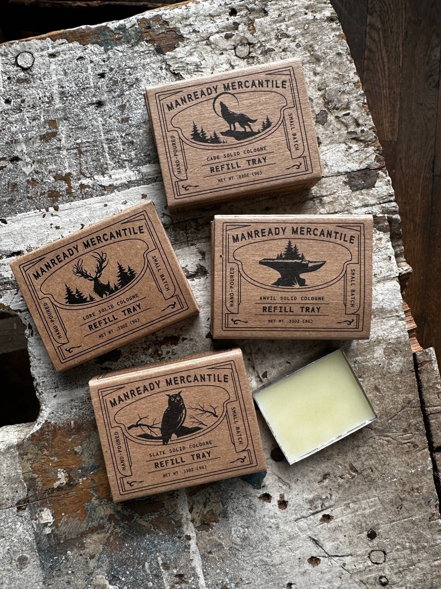 SLATE | Solid Cologne | Refill Tray - MST GoodsSolid CologneManready Mercantile