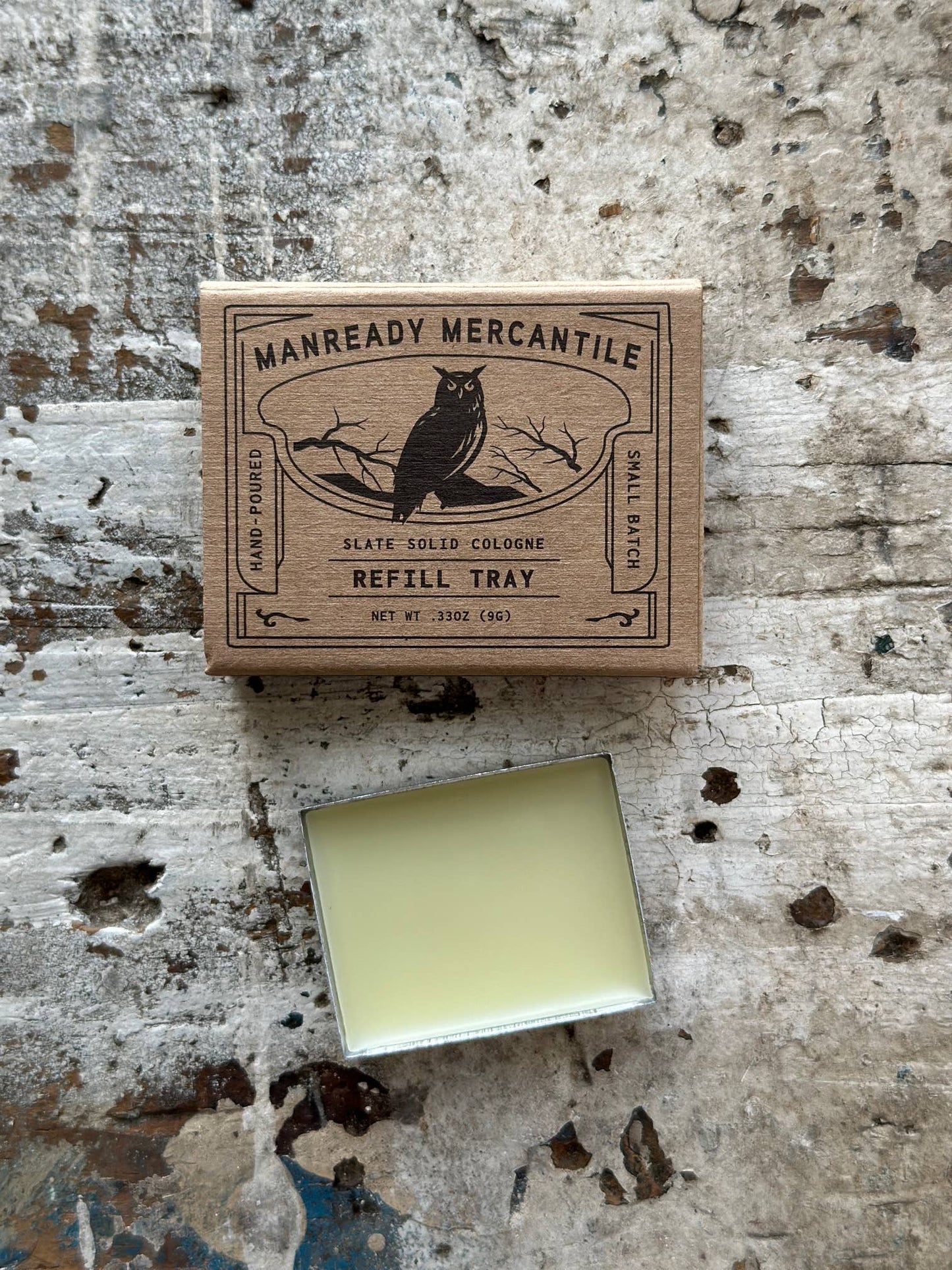 SLATE | Solid Cologne | Refill Tray - MST GoodsSolid CologneManready Mercantile