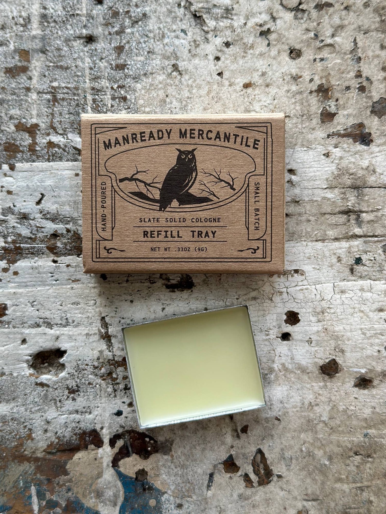 SLATE | Solid Cologne | Refill Tray - MST GoodsSolid CologneManready Mercantile