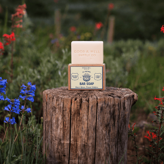 Smokey Bear Bar Soap - Cedar & Mint - MST GoodsGood & Well Supply Co.