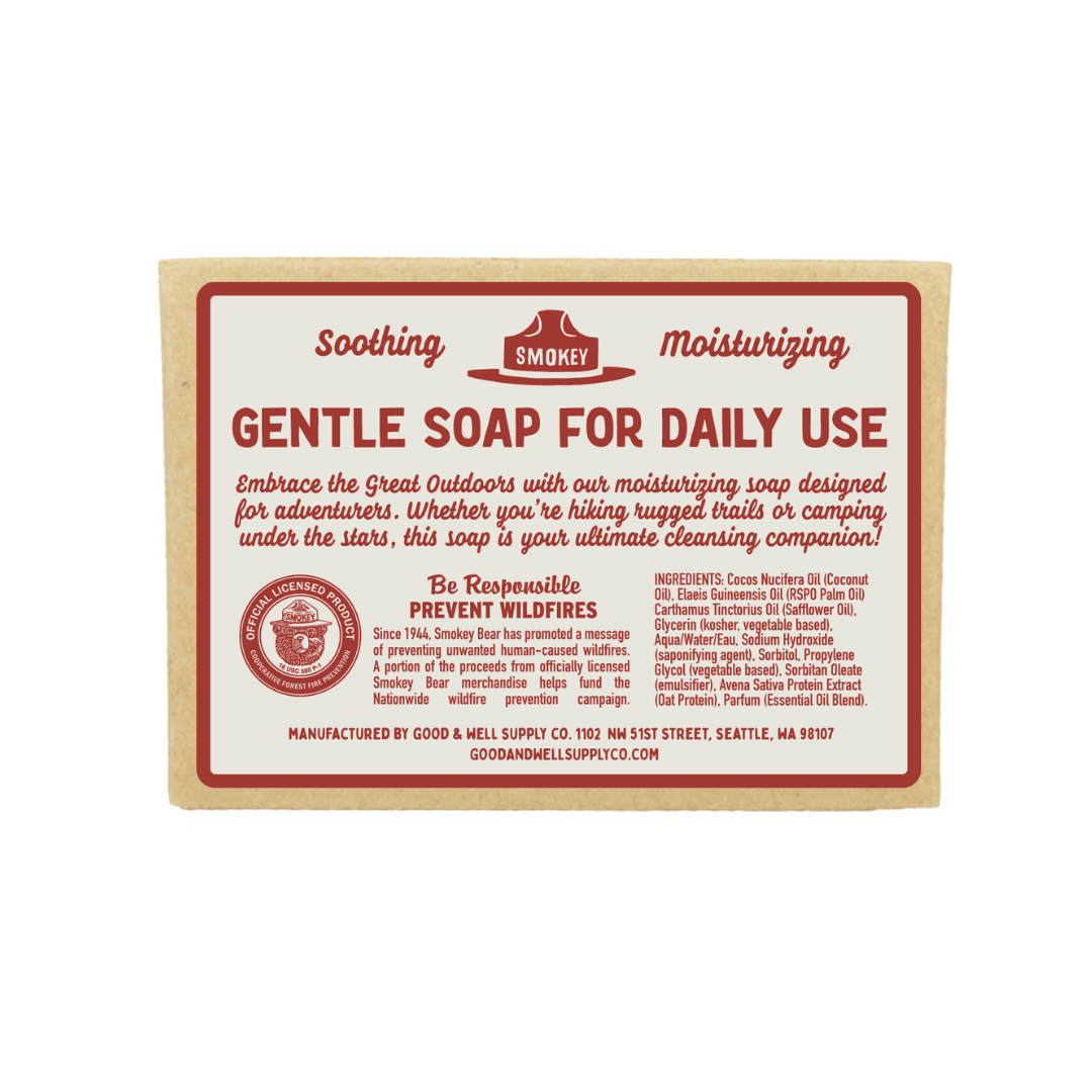 Smokey Bear Bar Soap - Orange & Clove - MST GoodsGood & Well Supply Co.