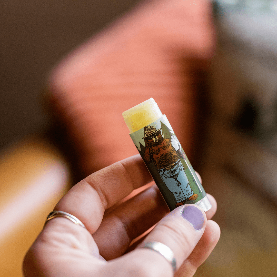 Smokey Bear Lip Balm - Peppermint - MST GoodsGood & Well Supply Co.