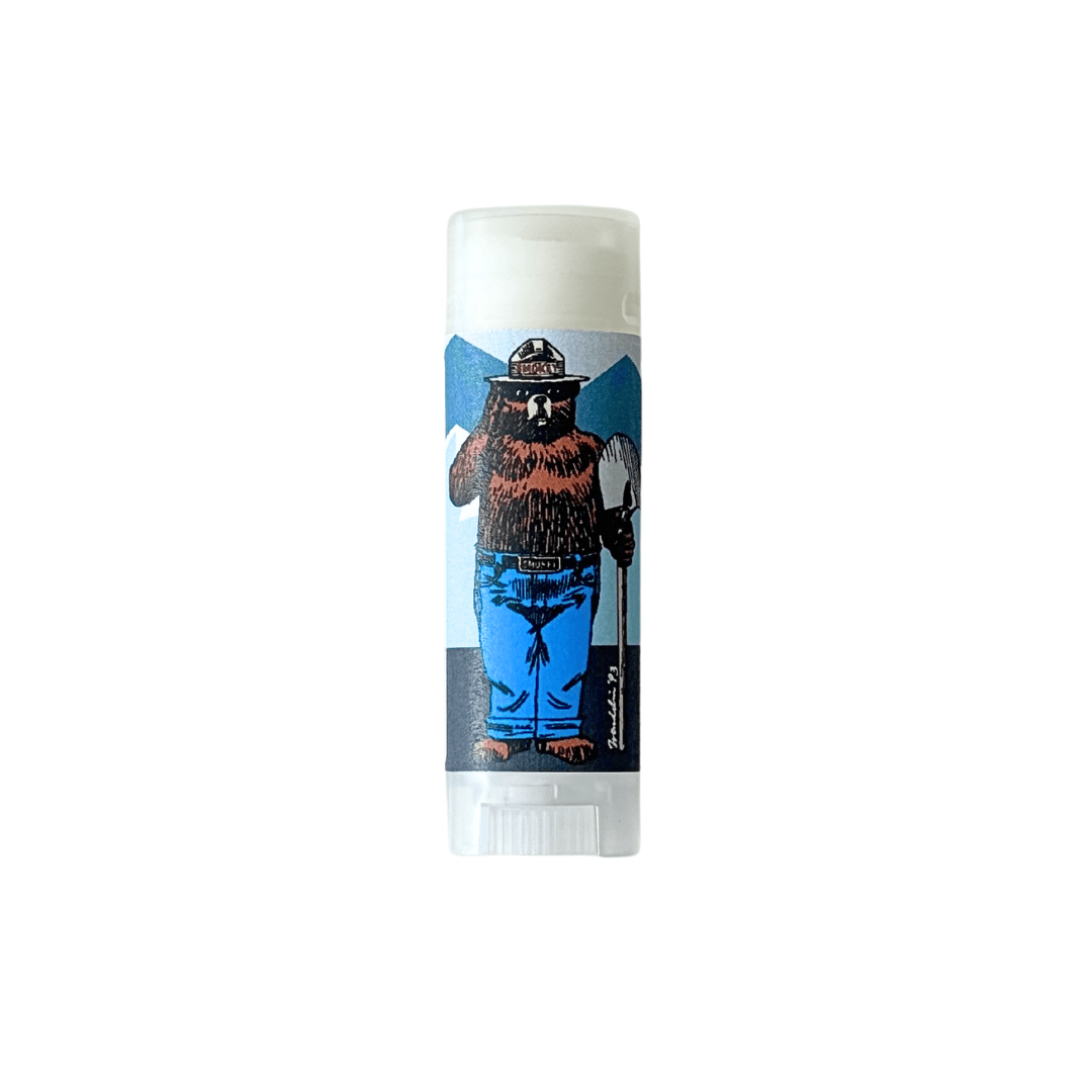 Smokey Bear Lip Balm - Peppermint - MST GoodsGood & Well Supply Co.