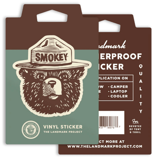 Smokey Logo Sticker - MST GoodsThe Landmark Project