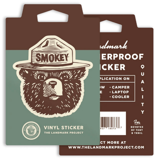 Smokey Logo Sticker - MST GoodsThe Landmark Project
