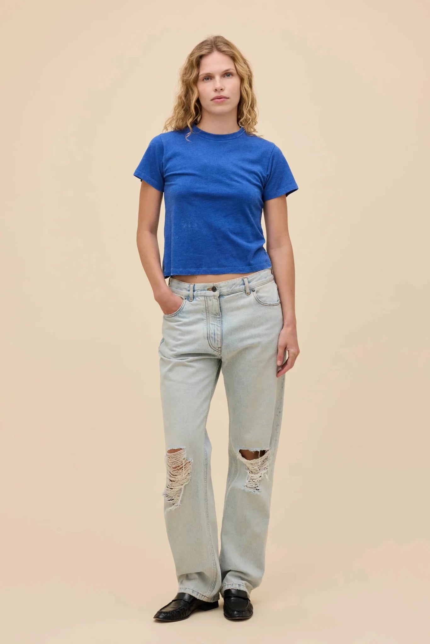 Solid Burnout Vintage Tee - MST GoodsDaydreamer