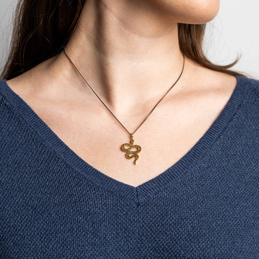 Spangled Snake Necklace - MST GoodsNecklacesOrnamental Things