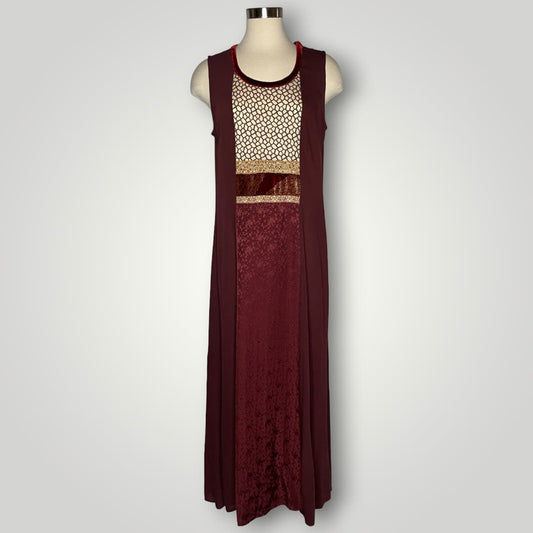 Spencer Alexis Vtg Y2k Dress Red Burgundy Dress Velvet - MST GoodsSpencer Alexis