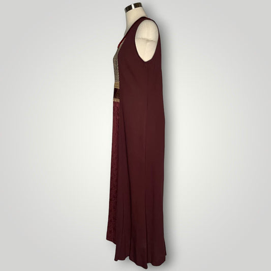 Spencer Alexis Vtg Y2k Dress Red Burgundy Dress Velvet - MST GoodsSpencer Alexis