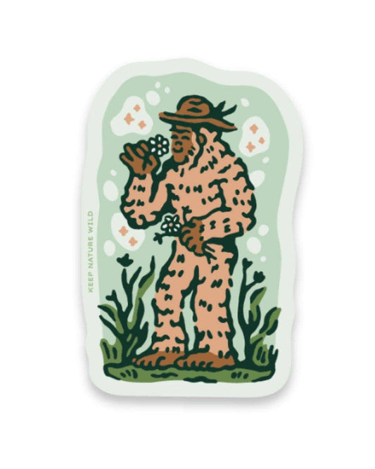 Squatch Spring Blooms | Sticker - MST GoodsKeep Nature Wild