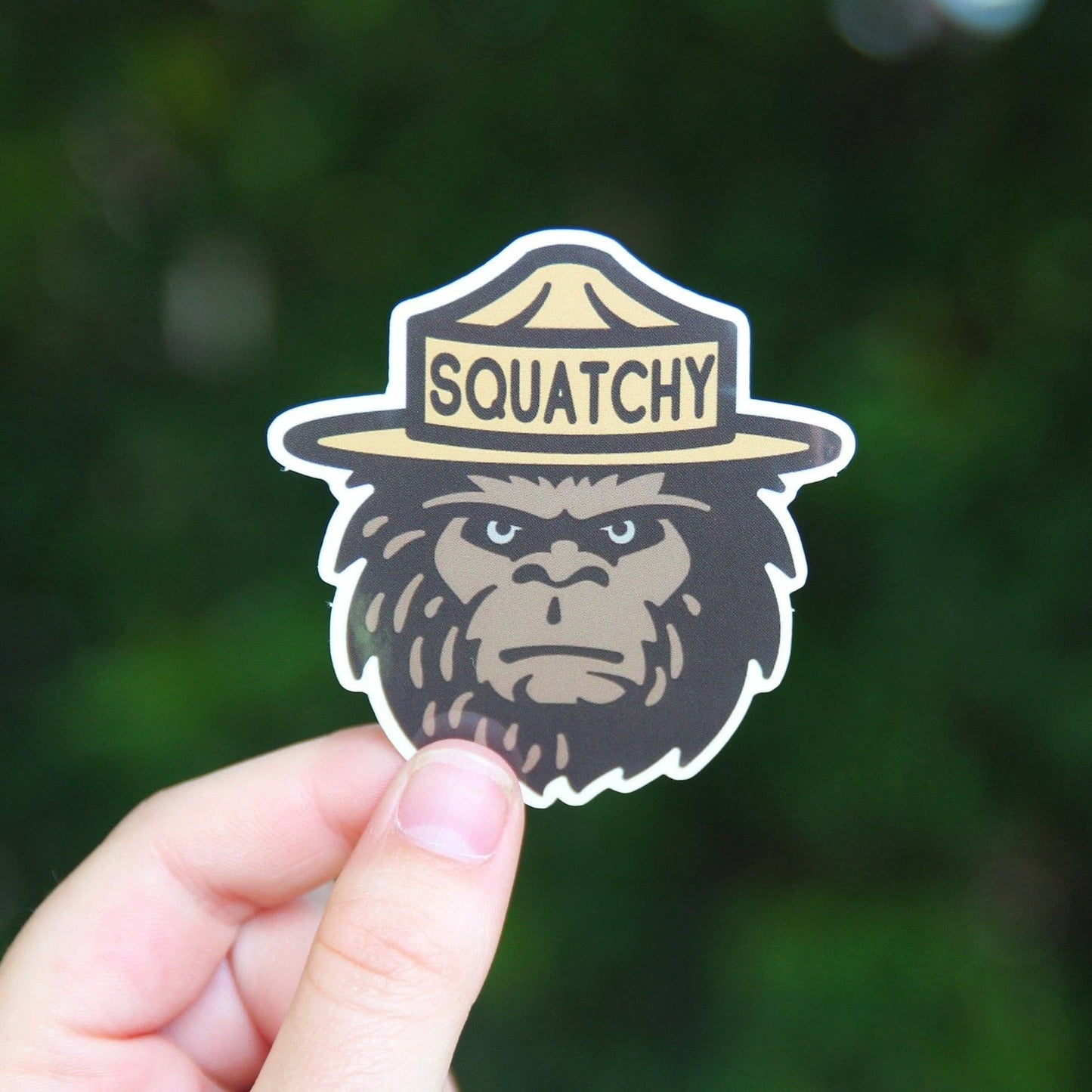 Squatchy Bigfoot Sticker - MST GoodsSquatchy
