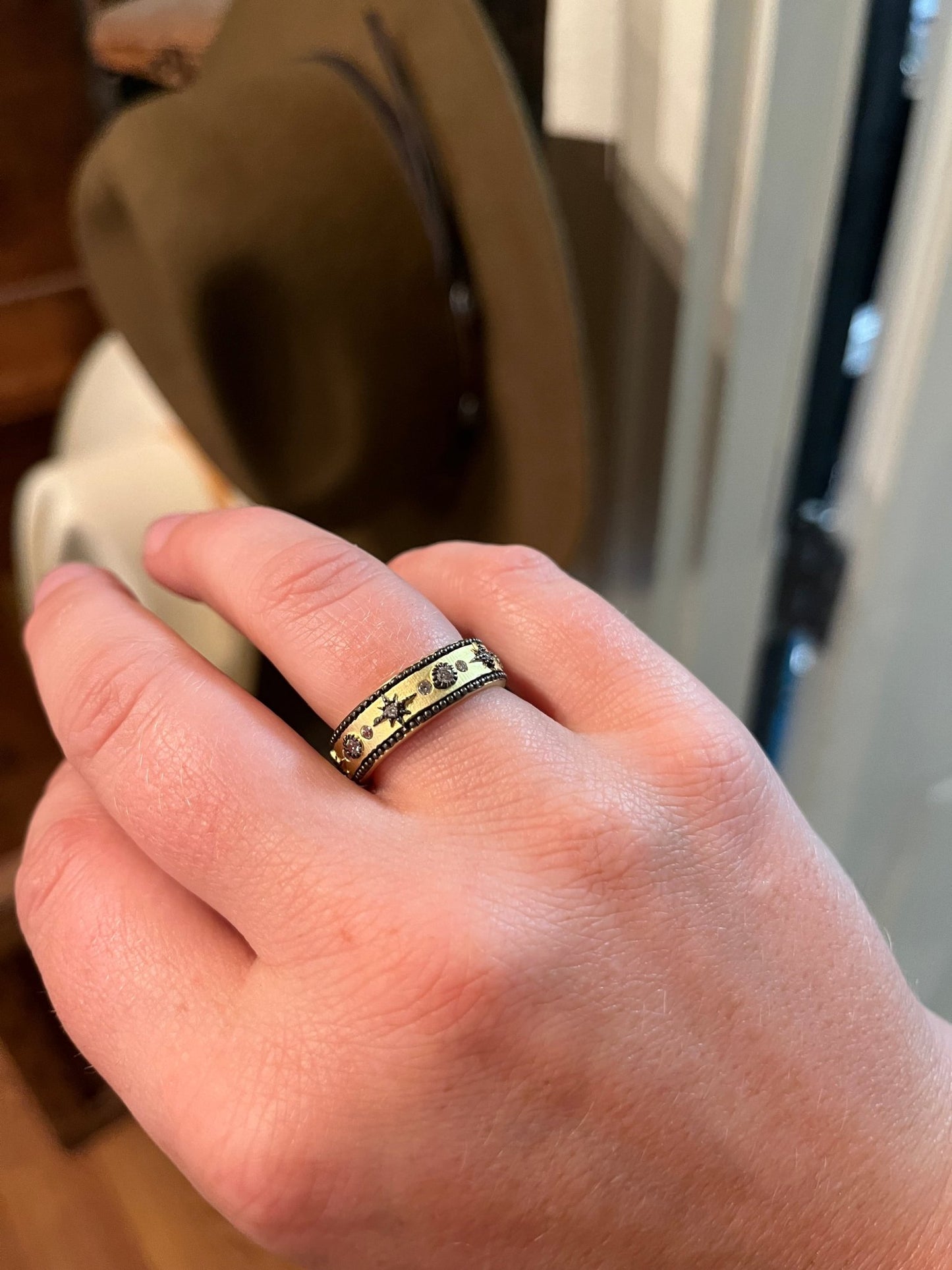Stacking Rings Star Burst - MST GoodsRingBeJe Jewelry