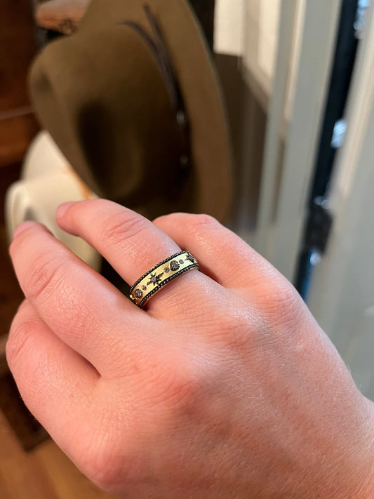 Stacking Rings Star Burst - MST GoodsRingBeJe Jewelry