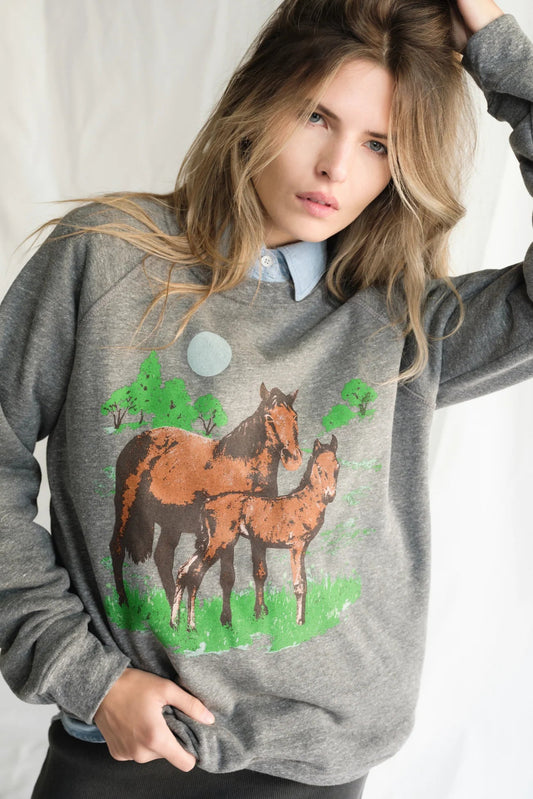 Stallion Fleece Sweatshirt - MST GoodsPeople of Leisure