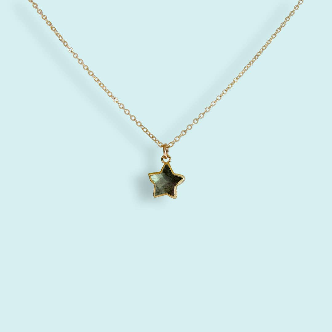 Star Stone Labradorite Necklace - MST GoodsOrnamental Things
