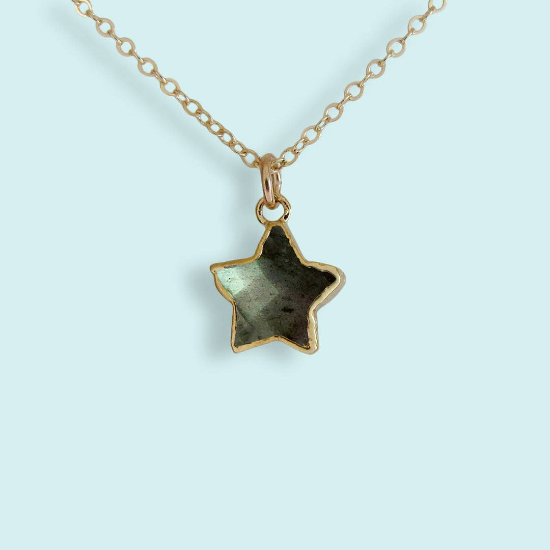 Star Stone Labradorite Necklace - MST GoodsOrnamental Things