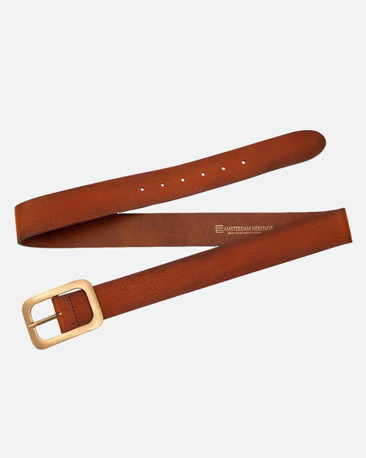 Statement Buckle Classic Leather Belt - MST GoodsApparel & AccessoriesAmsterdam Heritage