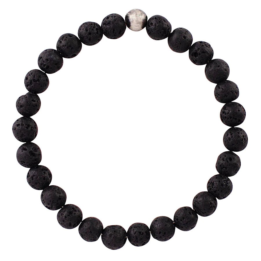 Stone & Sterling Stretch Bracelet - MST GoodsBraceletsThe Good Collective