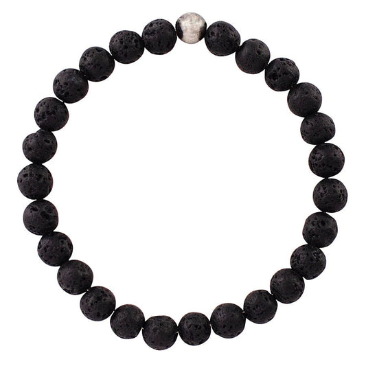 Stone & Sterling Stretch Bracelet - MST GoodsBraceletsThe Good Collective