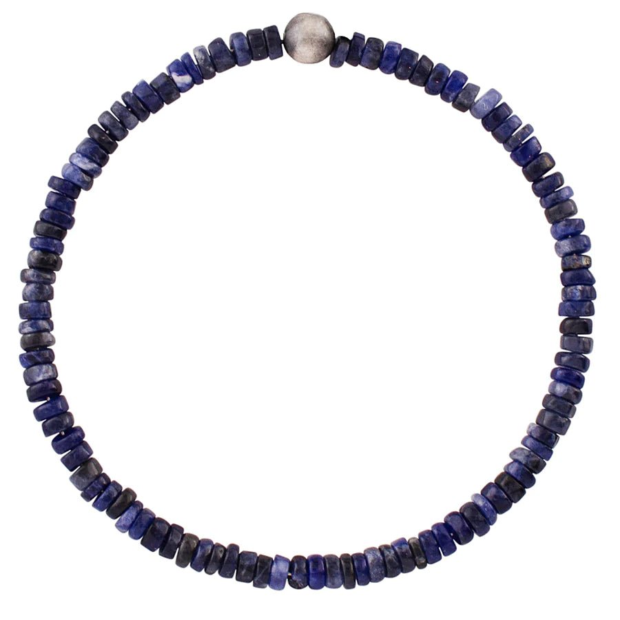Stone & Sterling Stretch Bracelet - MST GoodsBraceletsThe Good Collective