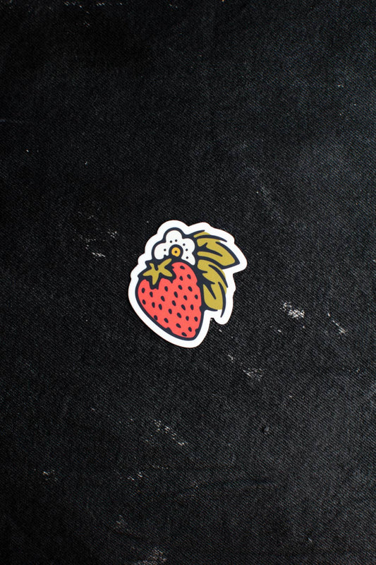 Strawberry Sticker - MST GoodsDecorative StickersHoundstooth Design + Supply Co