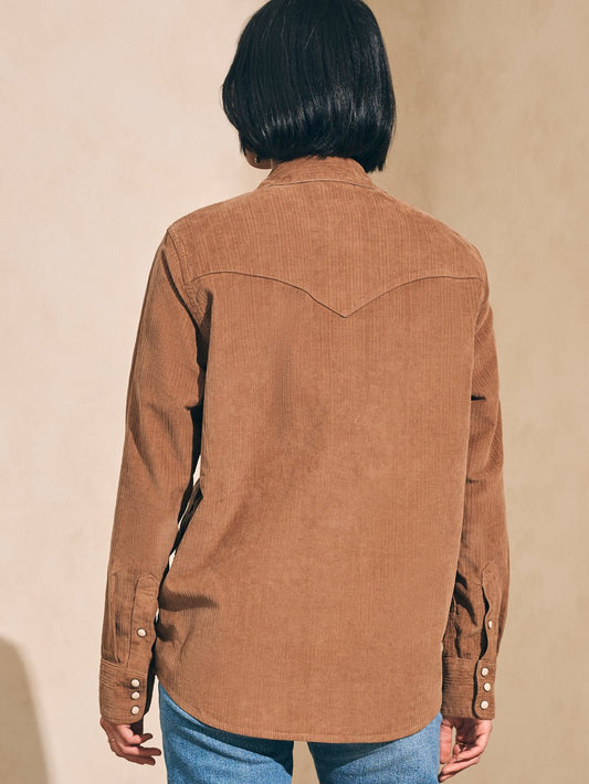 Stretch Cord Western Shirt - MST GoodsFaherty