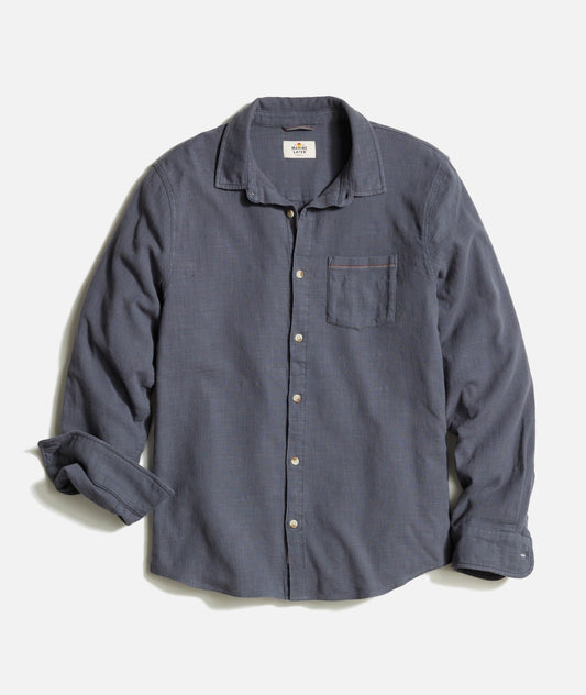 Stretch Selvedge Long Sleeve Shirt - MST GoodsMarine Layer