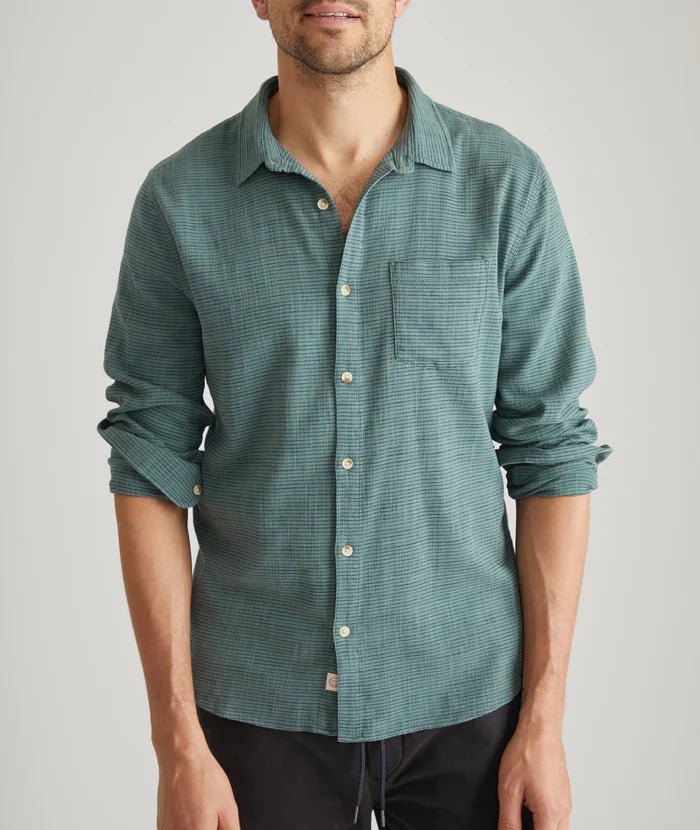 Stretch Selvedge Long Sleeve Shirt - MST GoodsMarine Layer