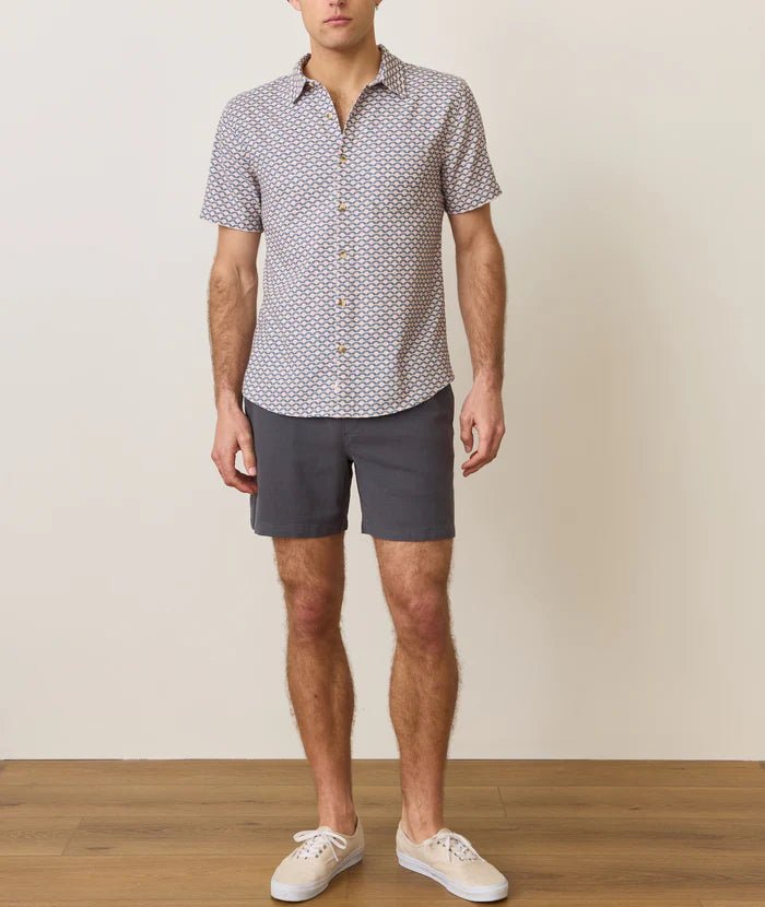 Stretch Selvedge Short Sleeve Shirt - MST GoodsMarine Layer