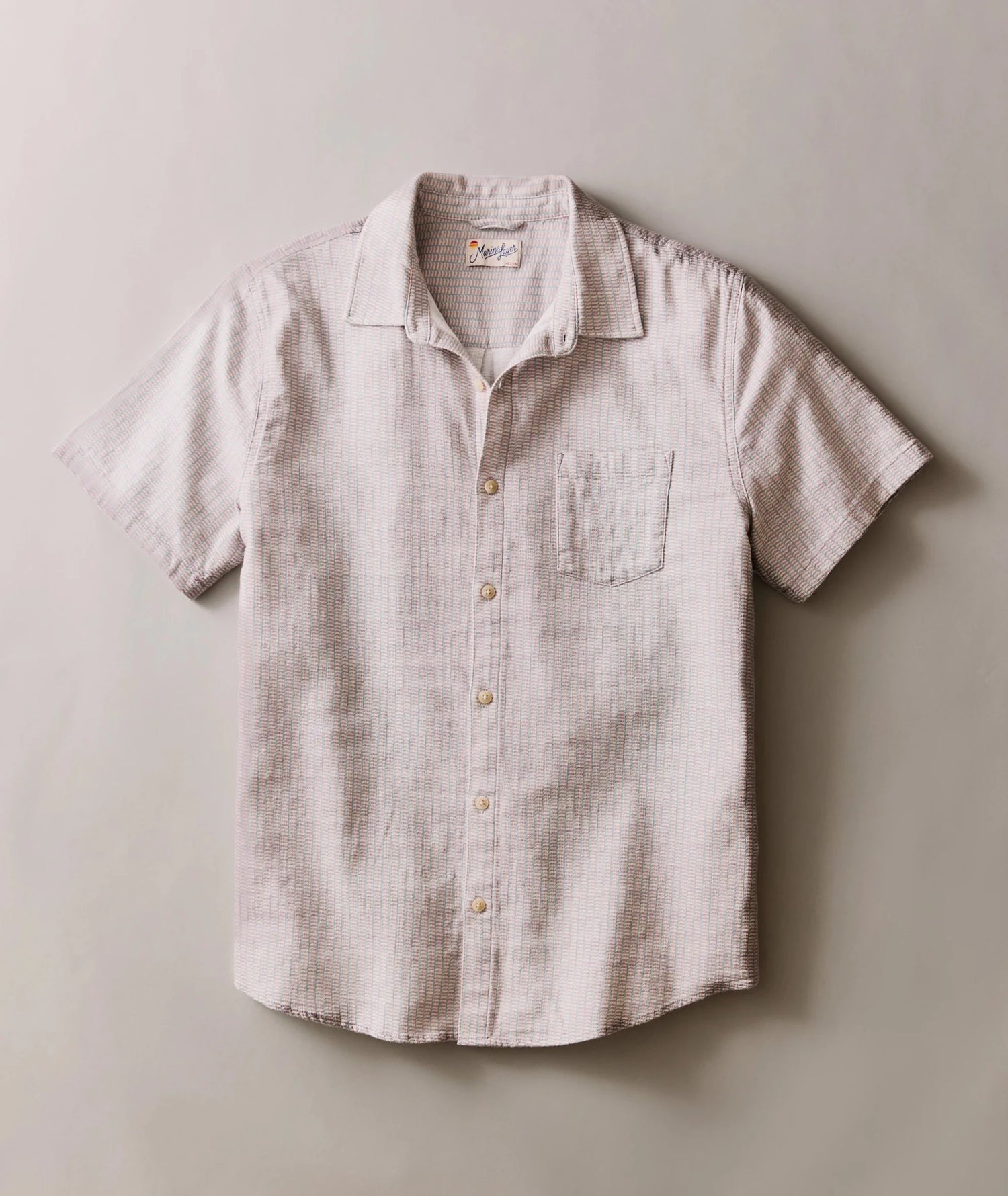 Stretch Selvedge Short Sleeve Shirt - MST GoodsMarine Layer